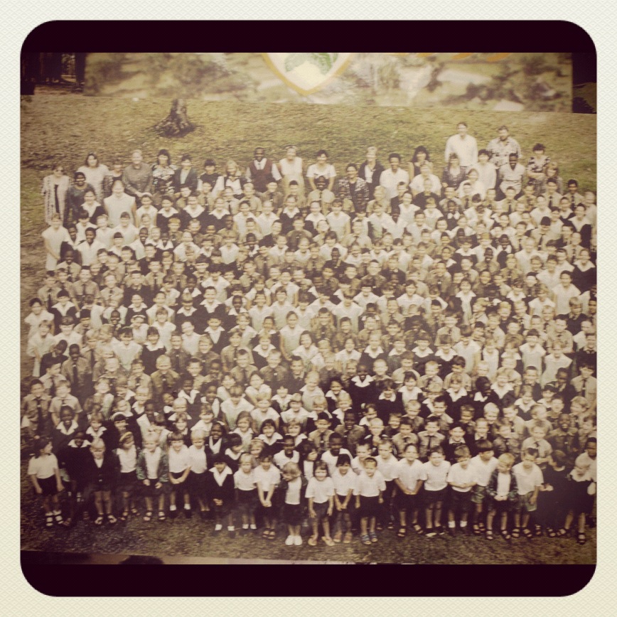 Whole-school photo, aged 10 (Copyright Rydings School)