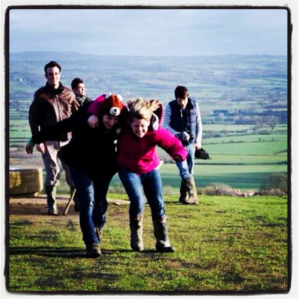 JS and I at the top of the Tor (Copyright Sam E)