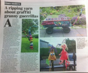 Graffiti Grannys hit the news