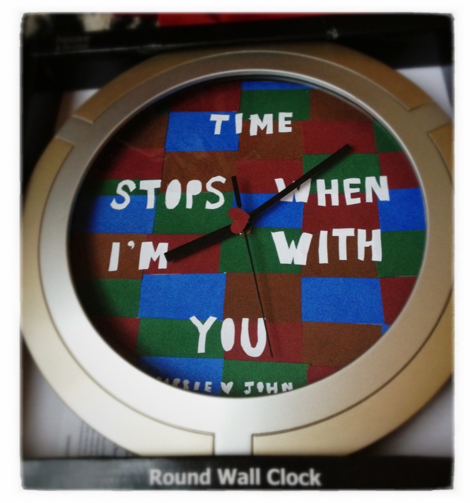 Soppy clock (Copyright Corrie B)
