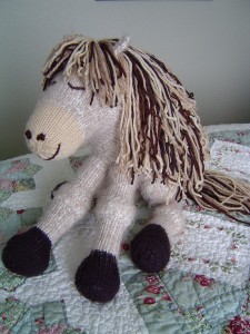 Knitted Pony Knitted Pony
