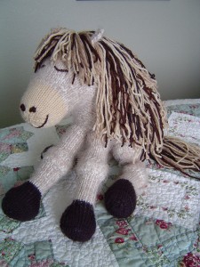 Knitted Pony