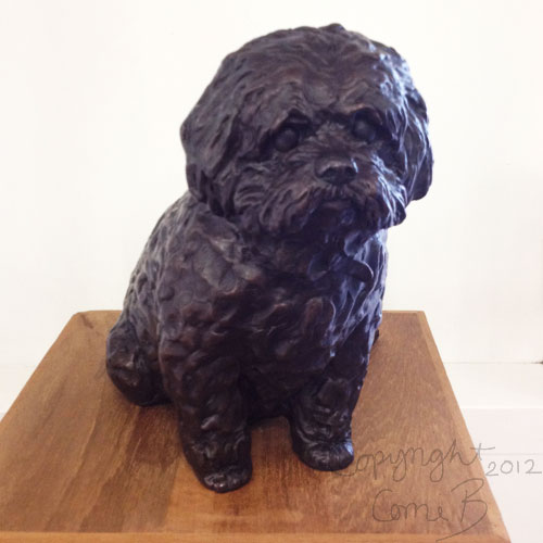Little statue at the home. Little statue at the home.