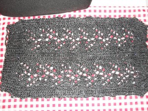 Blocking a shrug.