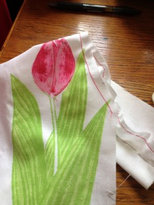 Tulip dress mock-up. Tulip dress mock-up.