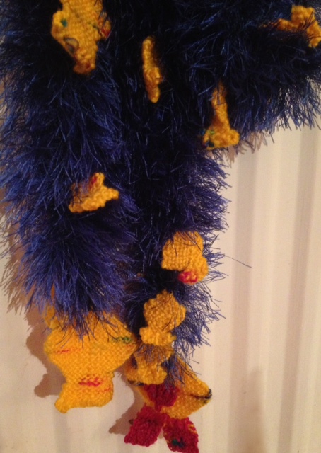 Funky scarf. Funky scarf.
