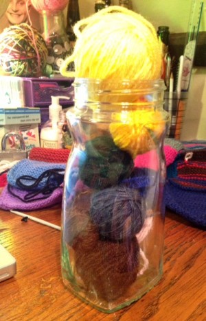 My new favourite thing to use jars for. My new favourite thing to use jars for.
