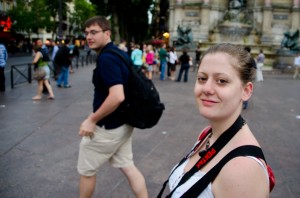 One of the only photos of Herr B and me...Paris.