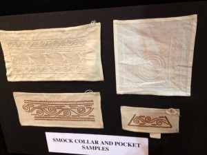 Examples of smocking.
