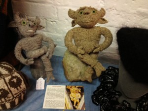 Sculpture in knitting.