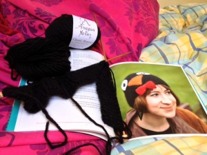 The Penguin Hat is going to be *so cute*.