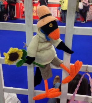 Remind you of Robin Hood when he dresses up as a stork in the Disney film, anyone?
