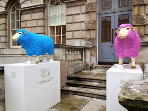 If only sheep came in these colours naturally!