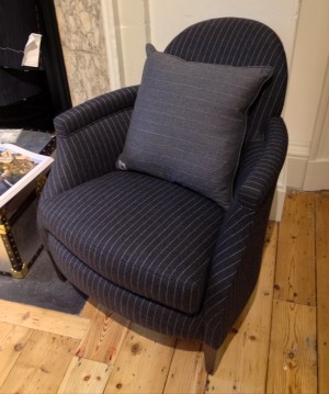 Pinstripe Chair, fantastic!