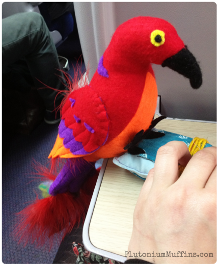 Making Artemis on the train.