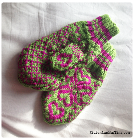 Gorgeous fairisle mittens, love them.