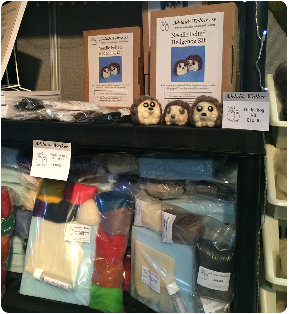 More felting equipment with Adelaide Walker. Plutonium Muffins