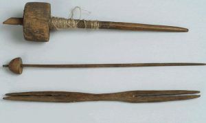 Examples of ancient spindles.