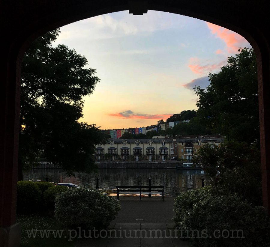 View through to the bench of dreams.