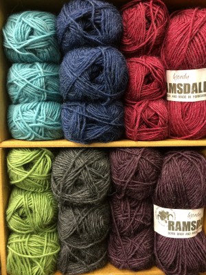 More British wool - this from Wendy.