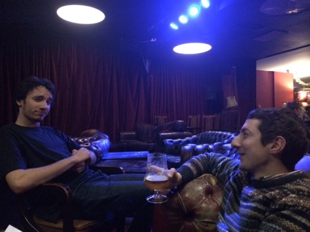 Chilling in the Roxy Bar. Chilling in the Roxy Bar.