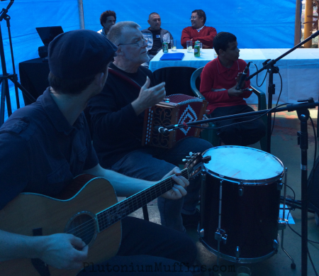 Boys playing at the Churrasco.