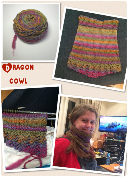 The Dragon Cowl, started and finished in March.