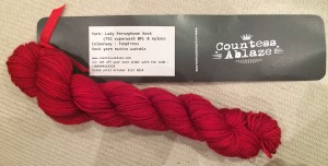 Countess Ablaze Lady Persephone Sock Yarn