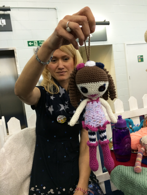 When you look at one of the other volunteers work, you see how incredible crochet can be.