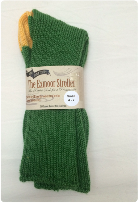 The Exmoor Stroller socks in Small.