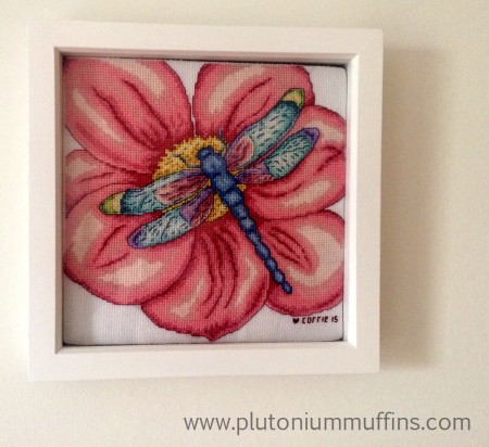 A fully finished object - the Dragonfly hangs on my wall in Devon.