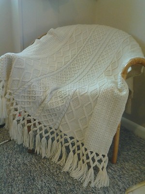 kelv's amazing Fisherman Afghan