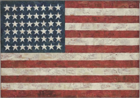 "Flag" by Jasper Johns.