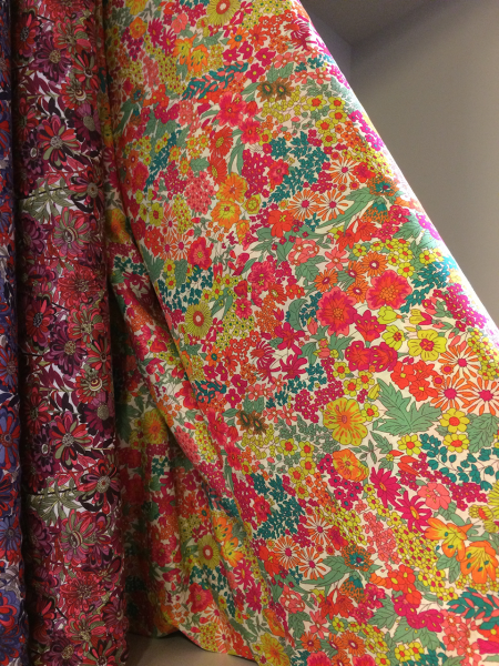 Flowery Fabric in Liberty.