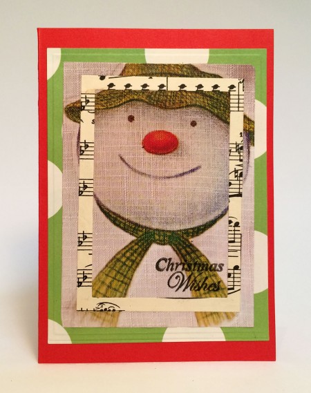 Love the Snowman? This card is perfect for you!