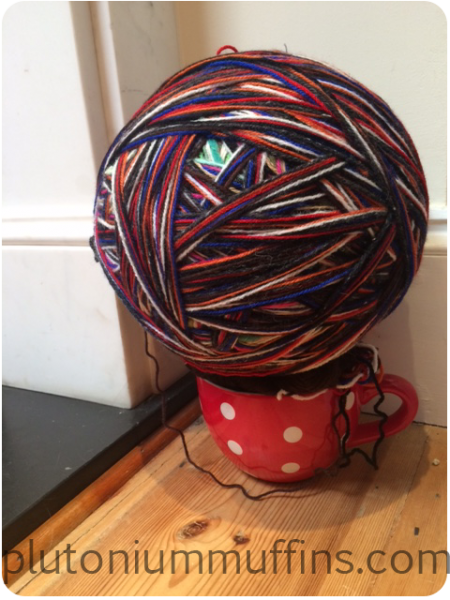 A giant Magic Ball at home, waiting for the magic to happen.