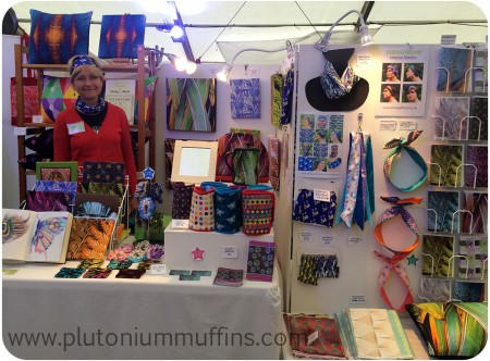 Linda Gifford on her stall.