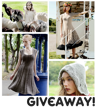 Purl Alpaca Designs patterns in a giveaway.