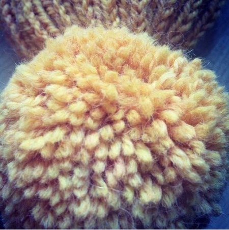 Another pompom, this time for Craft Boss