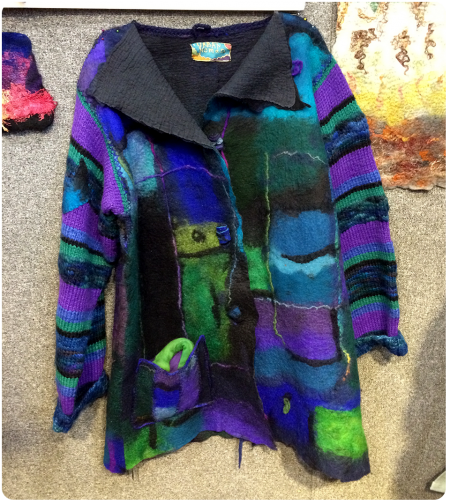 Another beautiful felted coat.