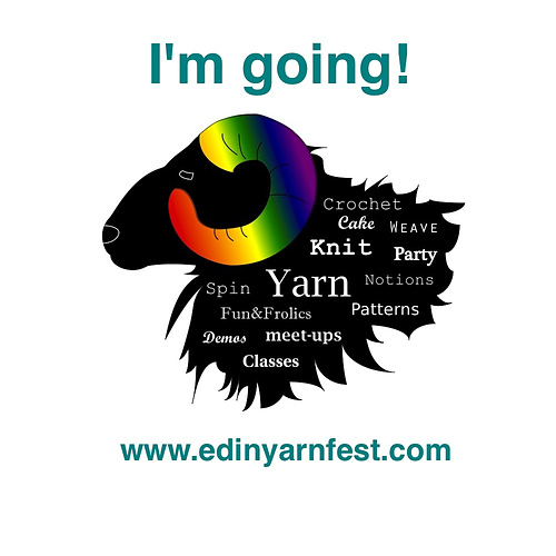 I'm going to Edinburgh Yarn Festival!