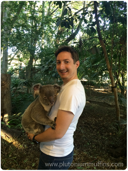 John with the koala :)