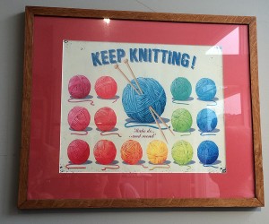 Keep knitting!