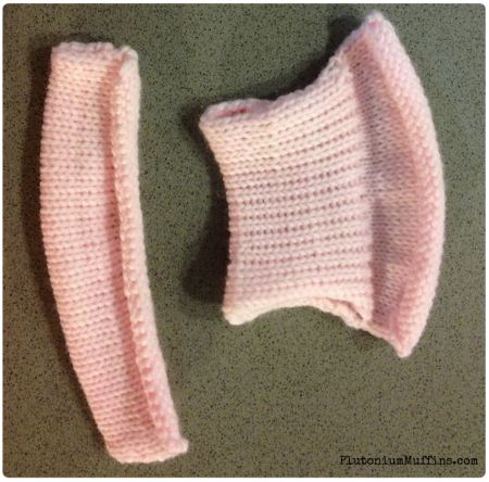 Cuff and ribbing.