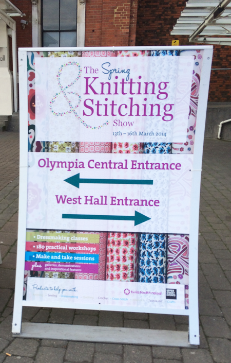 The Spring Knitting and Stitching Show starts today!