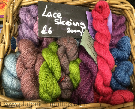A beautiful range of laceweight yarns.
