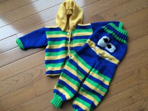 LakeLinda's amazing monster set for a baby.