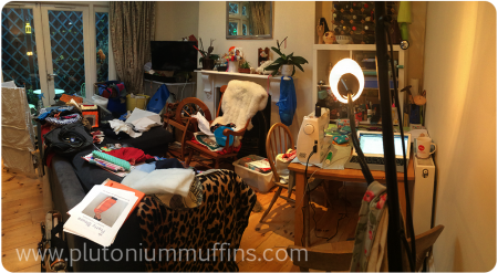 Sewing bomb hits the lounge.