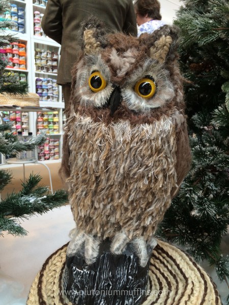 The second owl on the Yarnia stand.