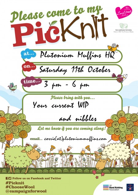 Plutonium Muffins PicKnit Invite